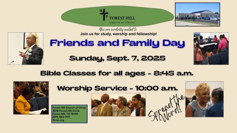 Friends and Family Day